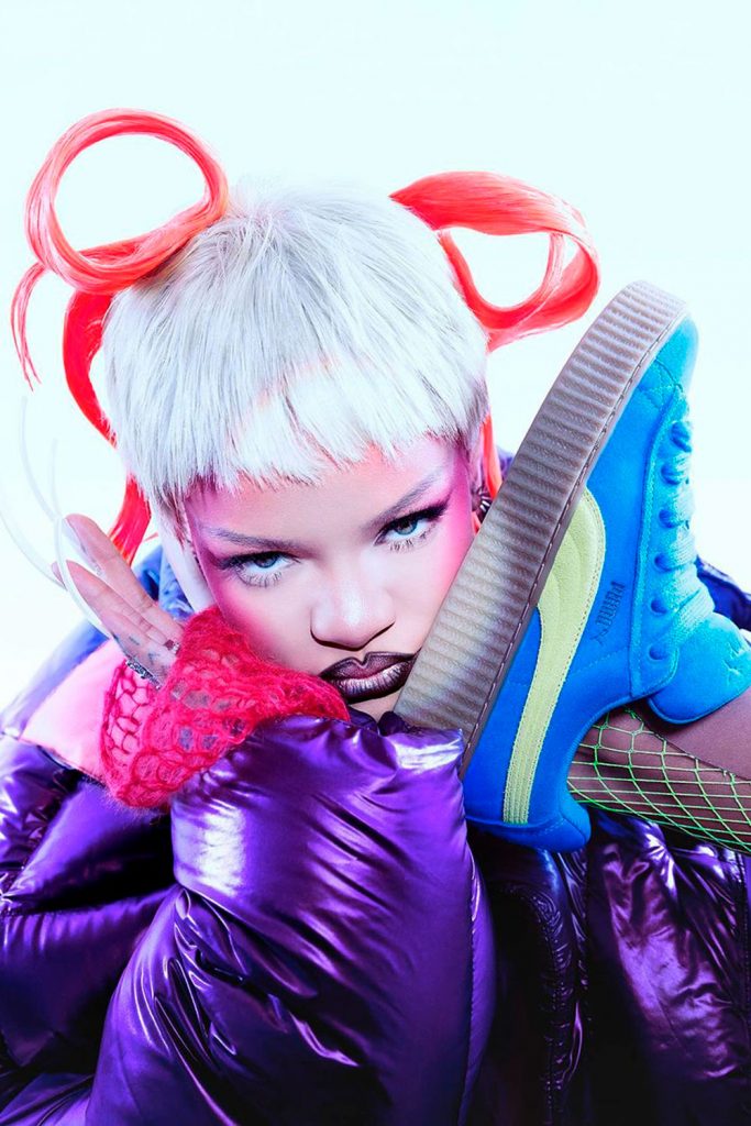 Rihanna lança mais uma versão do tênis Fenty x Puma