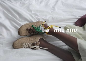 Collab Miu Miu x New Balance traz tênis icônico 