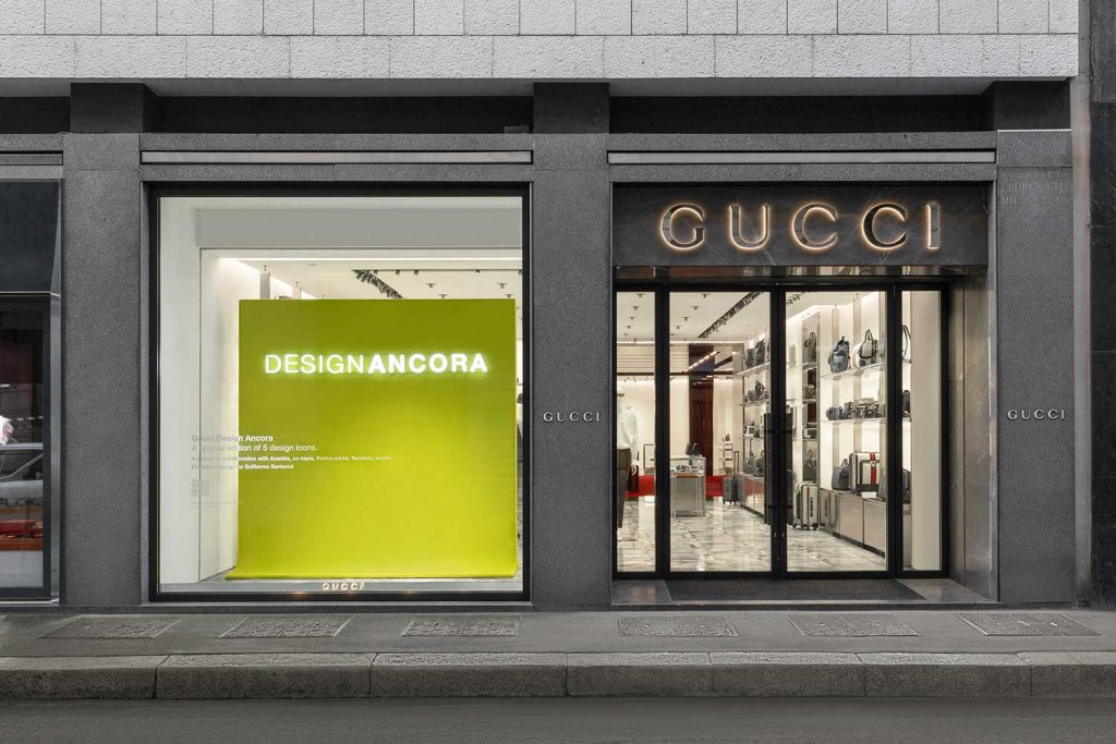 Gucci apresenta mostra de design em flagship de Milão - CHNews