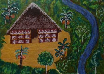 Indígenas Duhigó e Dhiani Pa’saro expõem na Caixa Cultural
