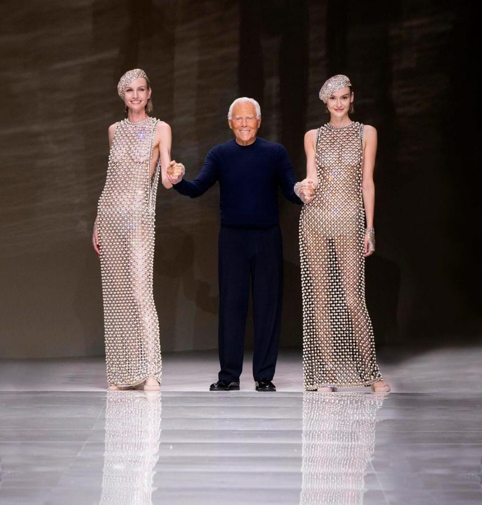 1990s GIORGIO ARMANI 50 高級 ウール シャツ ミラノ期 Giorgio Armani faz 90 anos: veja curiosidades e o impacto do