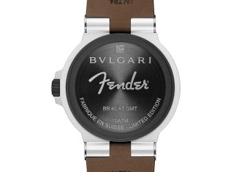 Collab Bulgari x Fender traz o relógio Aluminium GMT + guitarra