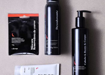 Collab Dermage x Reserva lança skincare pensado para homens