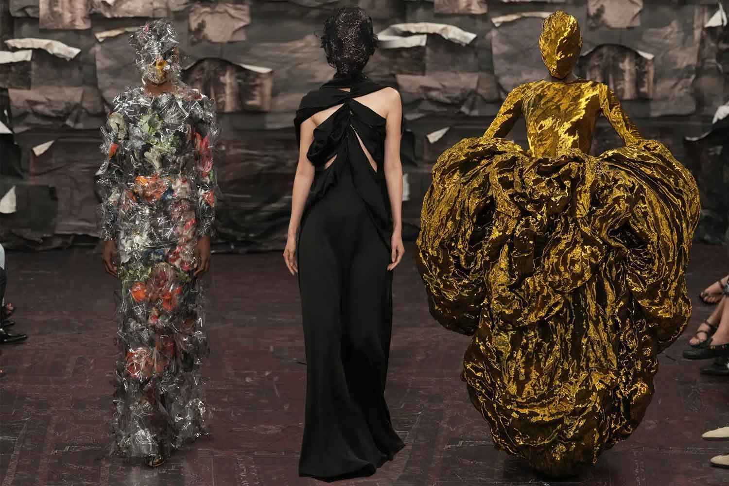  GLENN MARTENS コラボ　パワーネット Glenn Martens faz barulho na sua estreia na Maison Margiela - CHNews