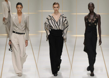Giorgio Armani encerra a #mfw e reforça seus códigos de pura elegância