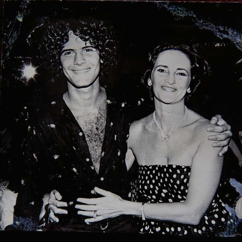 Cazuza e sua mãe, Lucinha Araújo - Foto: Acervo Lucinha Araújo