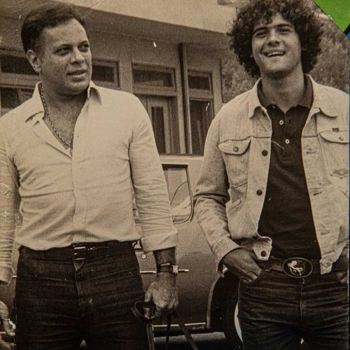 Cazuza e seu pai, João Araújo- Foto: Acervo Lucinha Araújo