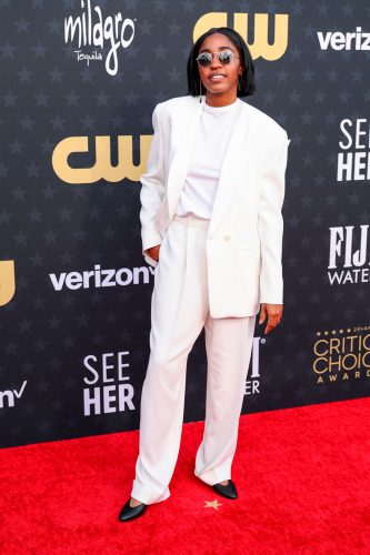 Ayo Edebiri veste The Row - Foto: Christopher Polk/WWD