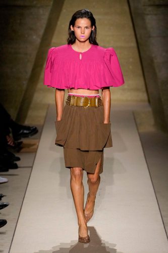 Chloé, verão 2026 - Foto: Reprodução/Vogue Runway