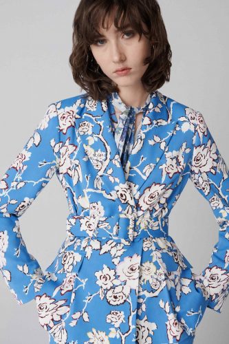 Diane von Furstenberg, verão 2025 – Foto: Reprodução/Vogue Runway