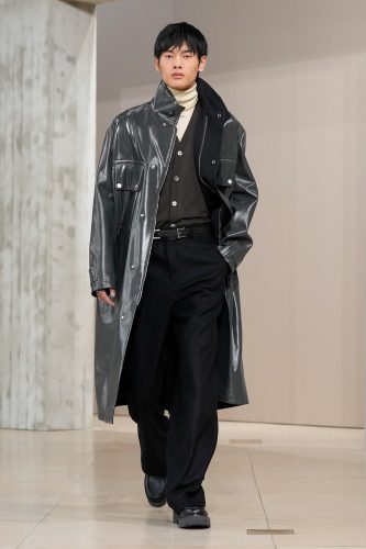 Hermès, inverno 2025 – Foto: Reprodução/Vogue Runway