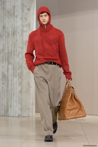 Hermès, inverno 2025 – Foto: Reprodução/Vogue Runway