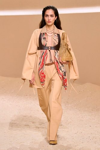 Hermès, verão 2026 - Foto: Reprodução/Vogue Runway