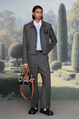 Louis Vuitton, pré-coleção de primavera/verão 2026 masculina - Foto: Reprodução/Vogue Runway