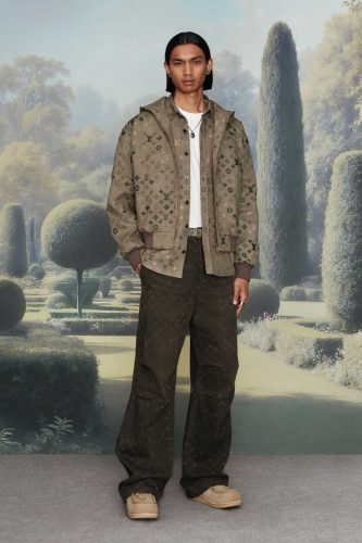 Louis Vuitton, pré-coleção de primavera/verão 2026 masculina - Foto: Reprodução/Vogue Runway