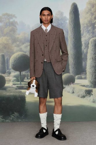 Louis Vuitton, pré-coleção de primavera/verão 2026 masculina - Foto: Reprodução/Vogue Runway