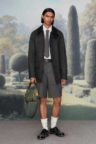Louis Vuitton, pré-coleção de primavera/verão 2026 masculina - Foto: Reprodução/Vogue Runway