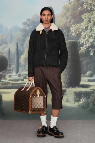 Louis Vuitton, pré-coleção de primavera/verão 2026 masculina - Foto: Reprodução/Vogue Runway
