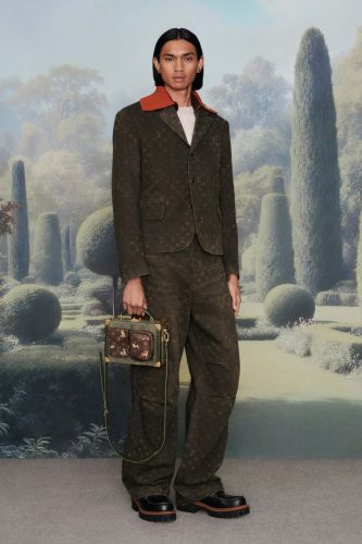 Louis Vuitton, pré-coleção de primavera/verão 2026 masculina - Foto: Reprodução/Vogue Runway