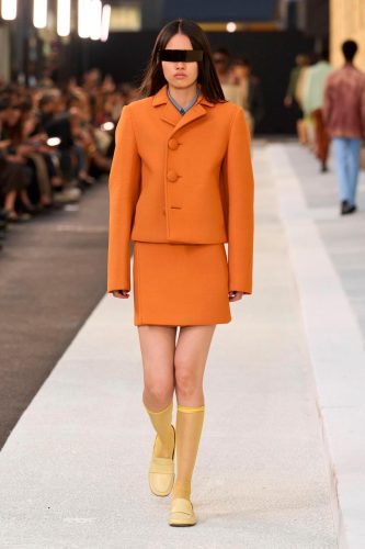 MM6 Maison Margiela, verão 2026 - Foto: Reprodução/Vogue Runway