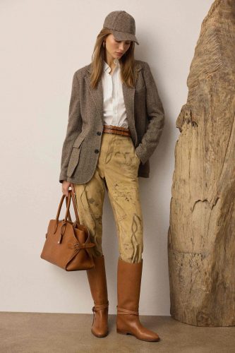 Ralph Lauren, Pre-fall 2025 – Foto: Reprodução/Vogue Runway