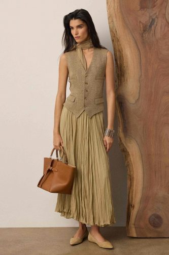 Ralph Lauren, Pre-fall 2025 – Foto: Reprodução/Vogue Runway