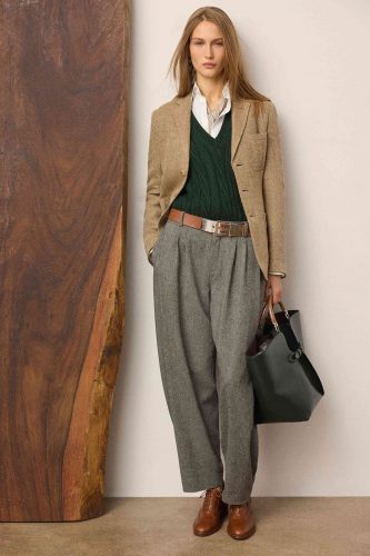 Ralph Lauren, Pre-fall 2025 – Foto: Reprodução/Vogue Runway