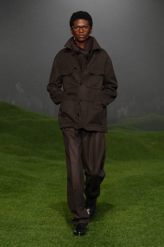 Zegna, inverno 2025 – Foto: Reprodução/Vogue Runway