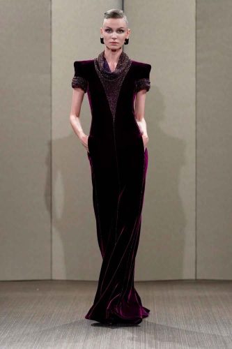 Armani Privé, alta-costura, inverno 2026 - Foto: Reprodução/Vogue Runway