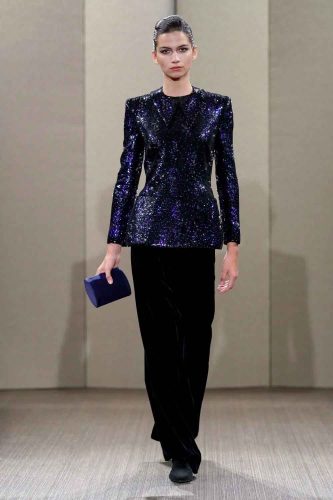 Armani Privé, alta-costura, inverno 2026 - Foto: Reprodução/Vogue Runway