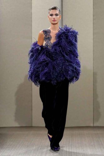 Armani Privé, alta-costura, inverno 2026 - Foto: Reprodução/Vogue Runway