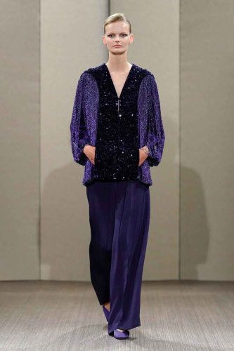 Armani Privé, alta-costura, inverno 2026 - Foto: Reprodução/Vogue Runway