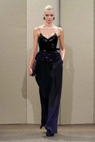 Armani Privé, alta-costura, inverno 2026 - Foto: Reprodução/Vogue Runway