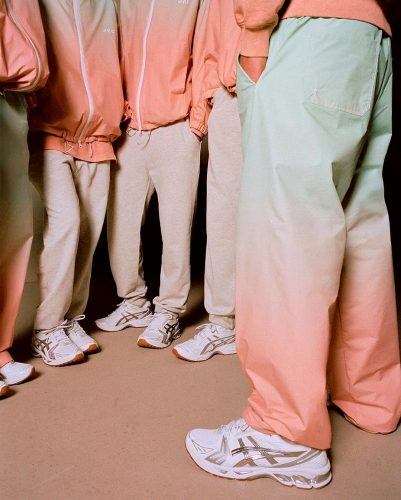 Collab A.P.C. e Asics – Foto: Reprodução/Instagram/@asicstennis