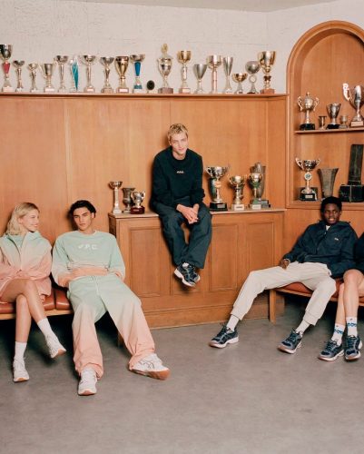 Collab A.P.C. e Asics – Foto: Reprodução/Instagram/@asicstennis