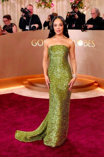 Tessa Thompson veste Balenciaga - Foto: Divulgação