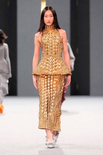 Balmain, inverno 2025 - Foto: Reprodução/Vogue Runway