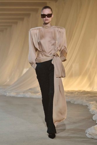 Balmain, inverno 2026 - Foto: Reprodução/Vogue Runway