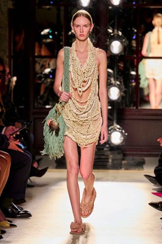 Balmain, verão 2026 - Foto: Reprodução/Vogue Runway