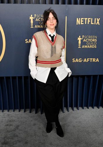 Billie Eilish veste Vivienne Westwood - Foto: Reprodução/WWD