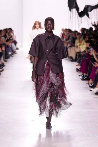 Bottega Veneta, verão 2026 - Foto: Reprodução/Vogue Runway