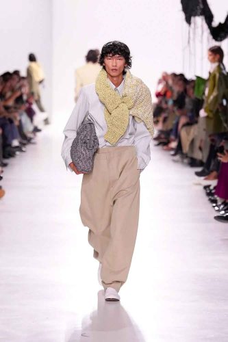 Bottega Veneta, verão 2026 - Foto: Reprodução/Vogue Runway