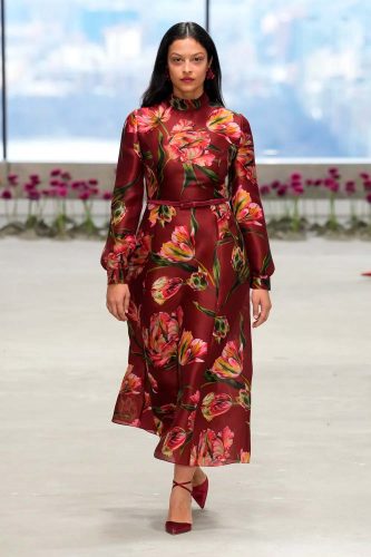 Carolina Herrera, inverno 2025 - Foto: Reprodução/Vogue Runway