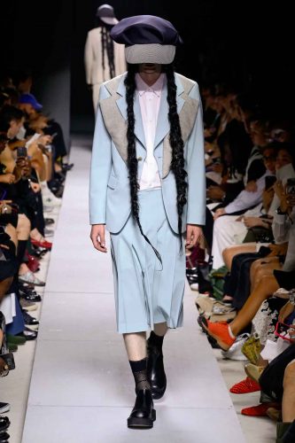 Comme des Garçons Homme Plus, verão 2026 - Foto: Reprodução/Vogue Runway