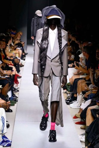 Comme des Garçons Homme Plus, verão 2026 - Foto: Reprodução/Vogue Runway