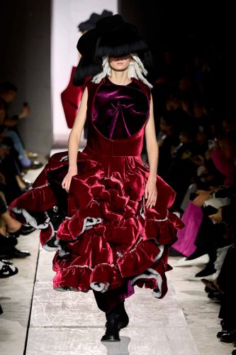 Comme des Garçons, inverno 2025 - Foto: Reprodução/Vogue Runway