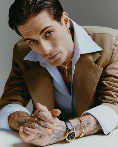 Damiano David para a Bulgari - Foto: Divulgação