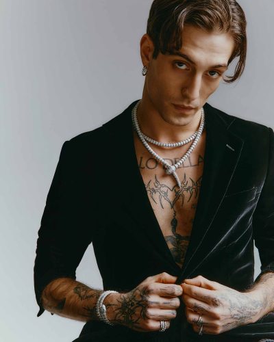 Damiano David para a Bulgari - Foto: Divulgação