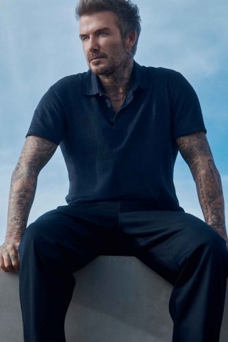 David Beckham e Boss: collab - Foto: Divulgação