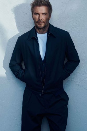 David Beckham e Boss: collab - Foto: Divulgação